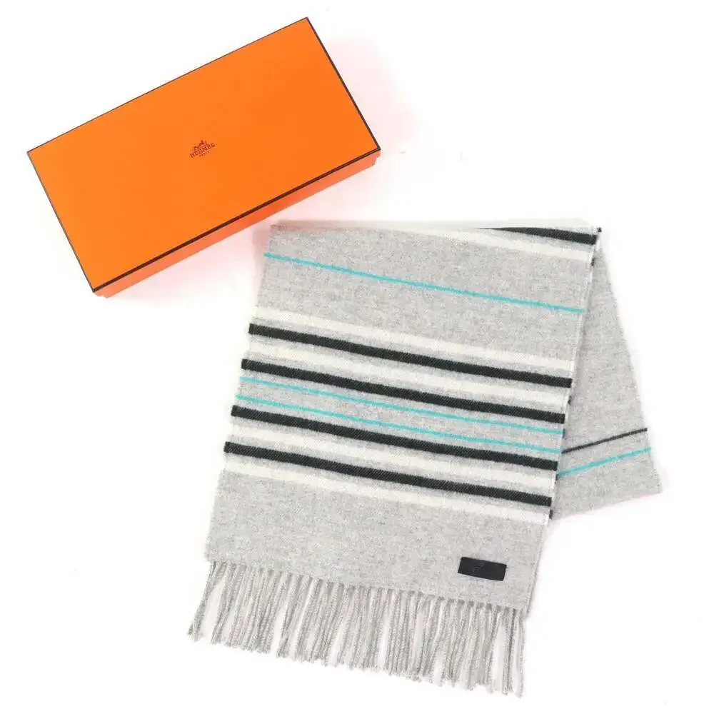 HERMES Leather Scarf